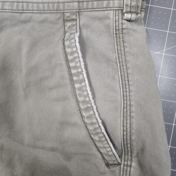 Polo Ralph Lauren Cargo Shorts 40x9 Beige Relaxed Loose Fit Y2K Preppy Utility - Picture 16 of 16